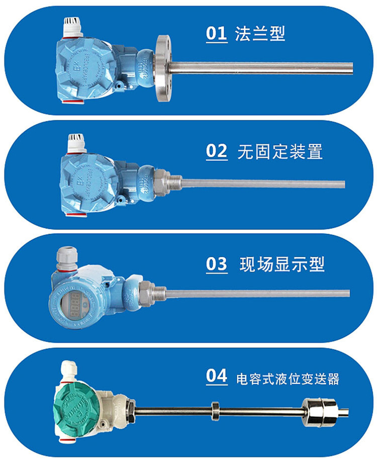 高溫浮球液位計分類圖