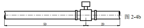 dn80管道流量計(jì)直管段安裝位置圖